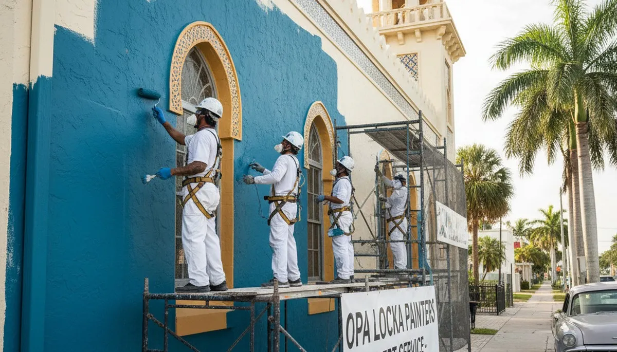 Miami, FL painting company logo for professional residential and commercial painting services