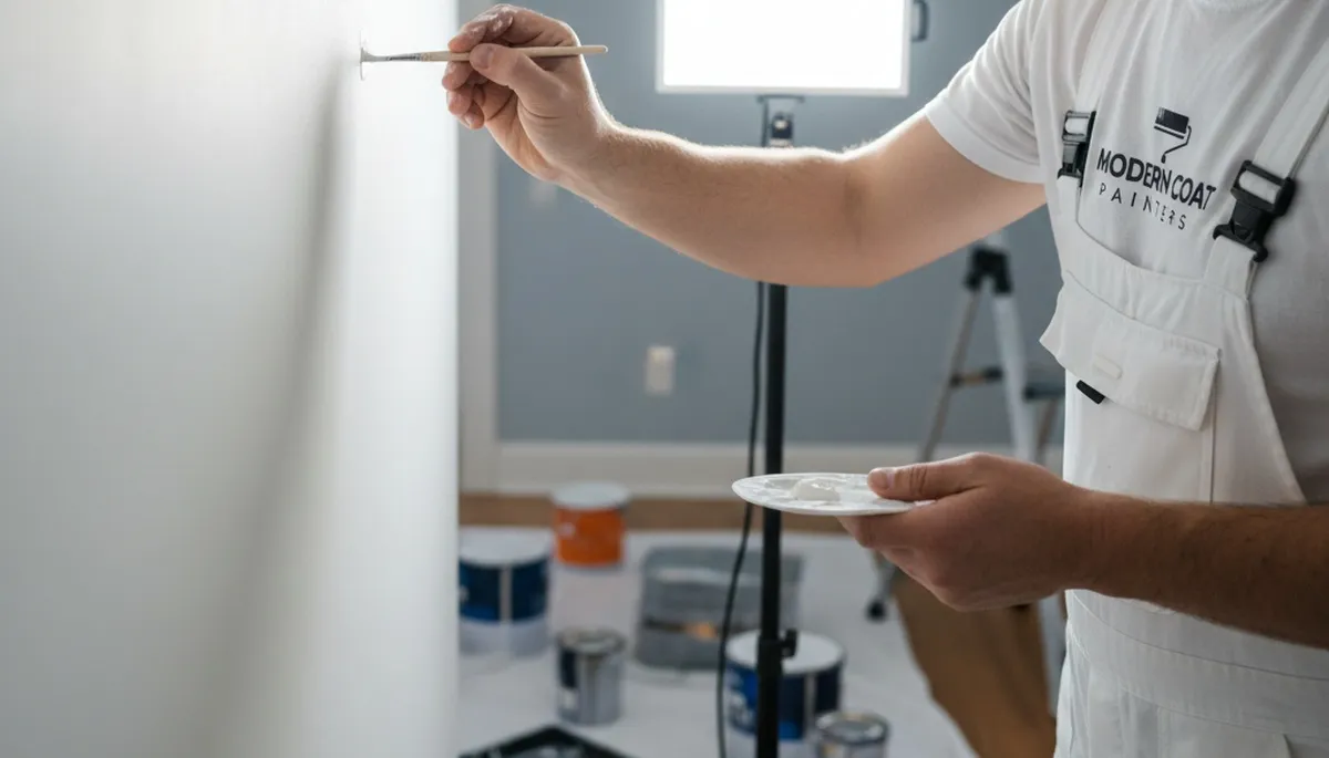 Miami, FL paint touch-up service for walls, trim, and ceilings with small surface repair work